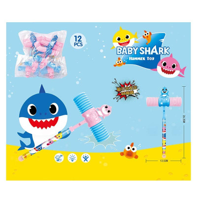 Молоточок-піщалка зі світлом з акулою 11-26A