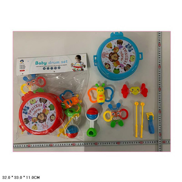 Ігровий набір Барабан з брязкальцями A883