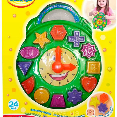 Годинник-сортер;2+ 58022