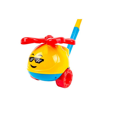 Каталка ТехноК пластикова 9437_Yellow-Red