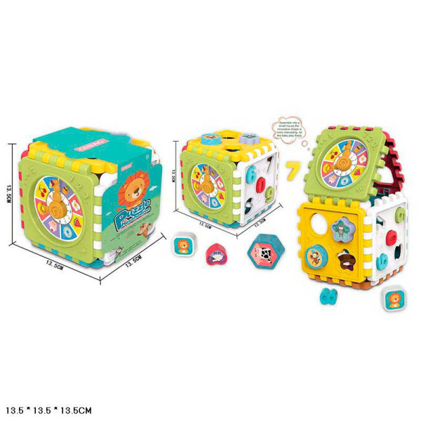 Логіка-сортер фігурки-вкладиші 6662-8