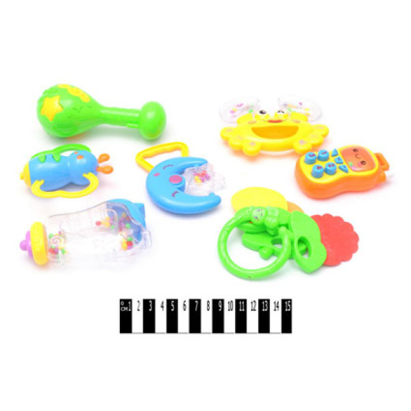 Набір брязкалець дитячих 10 шт 999-14