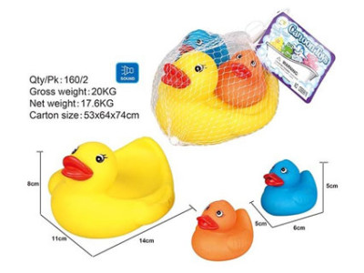 Пищалка "Качечка з каченятами" в сітці OSB9916