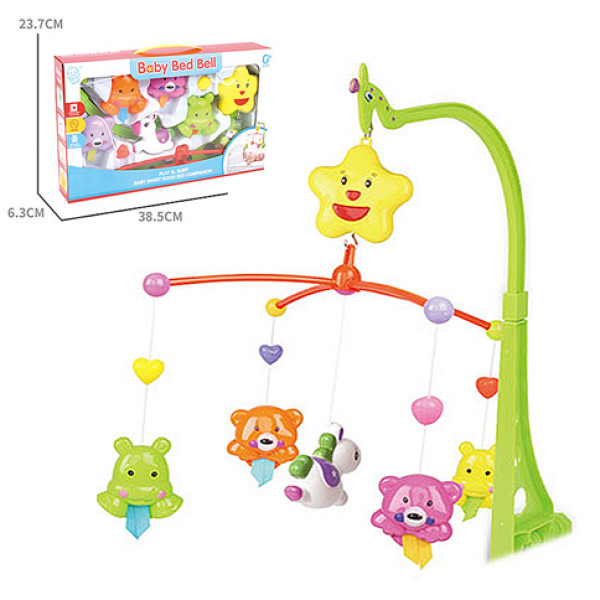 Брязкальце на ліжечко заводне музика 999-1