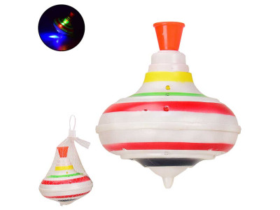 Дзиґа 878-1A(120шт/2) світло звук у сітці 12*12*14 см *. 878-1A