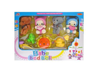 Карусель "Веселі звірята" м'які 3006