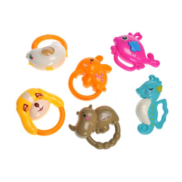 Набір брязкалець у кульку 6 шт 838216