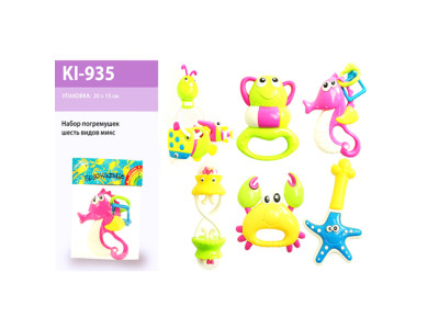 Брязкальце в ручку "Морські пригоди" KI-935