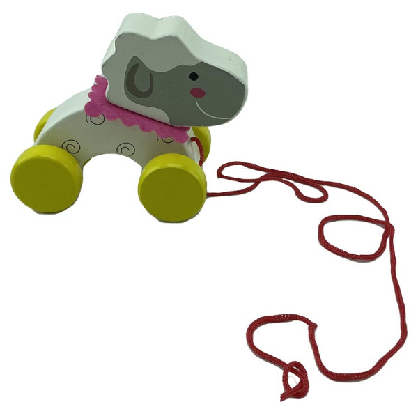 Дерев'яна каталка "Тварини". W02-4486_Sheep