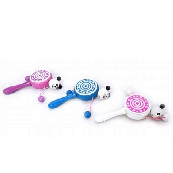 Дерев'яні фігурки-іграшки "Барабанчик" (7 кольорів) W02-4218