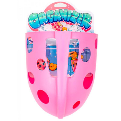 Органайзер ТехноК для ванної 7754_Pink