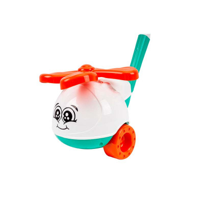 Каталка ТехноК пластикова 9437_White-Orange