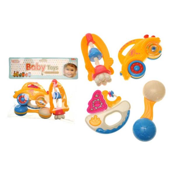 Набір брязкалець в кульку 4шт 8398-24 839824