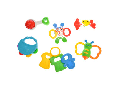 Набір брязкалець в кульку 6шт р.27*215см A39