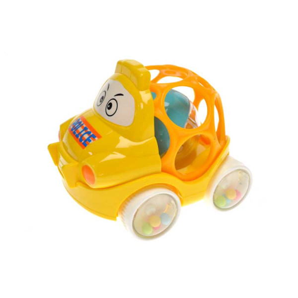 Машинка-брязкальце для немовлят у кульку 2829