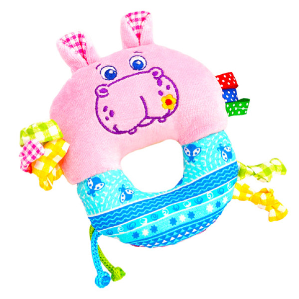 Брязкальце Зоо "Бегемот-Добряк" МС 010203-01