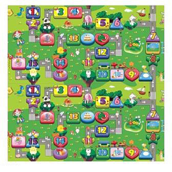 Килимок-пазл EVA Гра 4 шт 190718-4