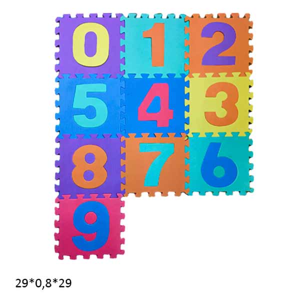 Килимок-пазл DA002N EVA 10шт. DA002N