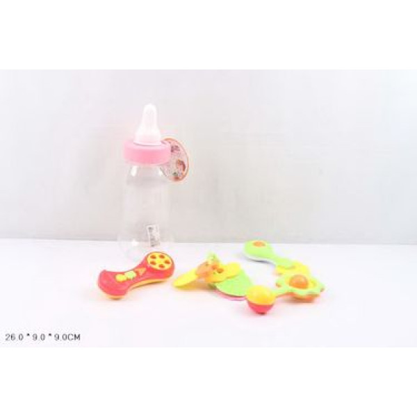 Набір брязкалець 4 шт у банці 326-963