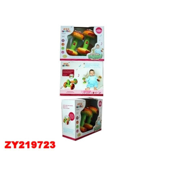 Брязкальця "Гантелі" музичні в коробці LM2127