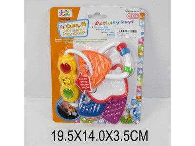 Брязкальце-прорізувач на батарейках 306E