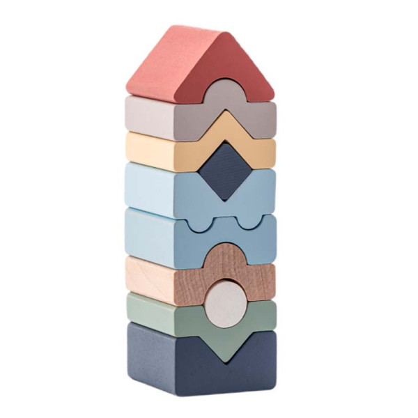 Пірамідка CUBIKA LD-21 із дерева 16082