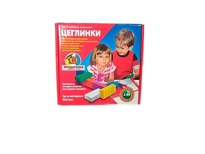 Іграшка Цеглинки- 8 кольорів К-005