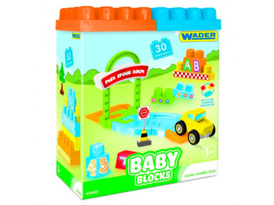 Baby Blocks Мої перші кубики - 30шт (в коробці) 41440