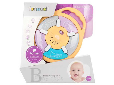 Музична іграшка Funmuch МУЗИЧНА ПАНЕЛЬ зі світловими ефектами FM777-19