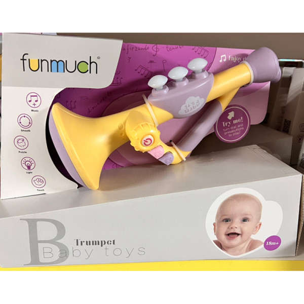 Музична іграшка Funmuch ТРУБА зі світловими ефектами FM777-1