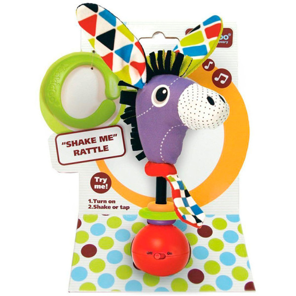 Брязкальце музичне "Ослик" 40135