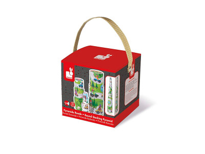 Піраміда кругла складна "Перегони" 10 круглих елементів 135х135х87 J02828