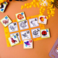 Навчальне Лото UBEE з англійською абеткою замість цифр ПСД255