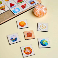 Сортер UBEE : Асоціації - геометричні фігури з дерева ПСД097 Сортер UBEE : Асоціації - геометричні фігури з дерева ПСД097