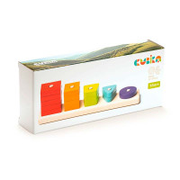 Геометричний сортер LSG-1 CUBIKA з дерева 15320 Геометричний сортер LSG-1 CUBIKA з дерева 15320