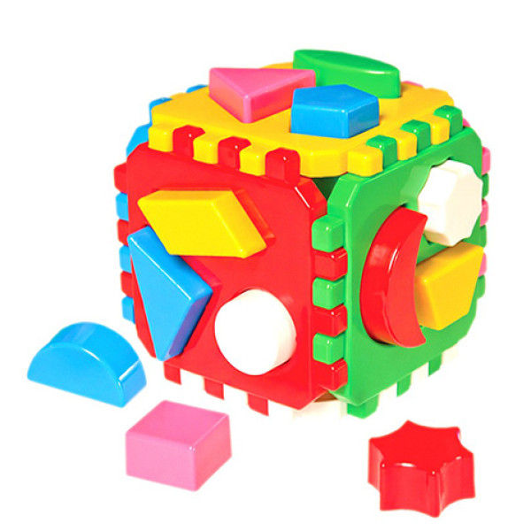 Сортер Технок "Розумний малюк" в вигляді куба 0458