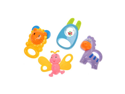 Набір брязкальця в кульку 4шт 2835