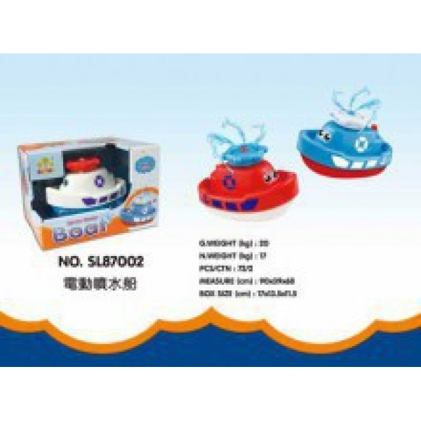 Іграшка для купання "Кораблик" 3 кольори SL87002