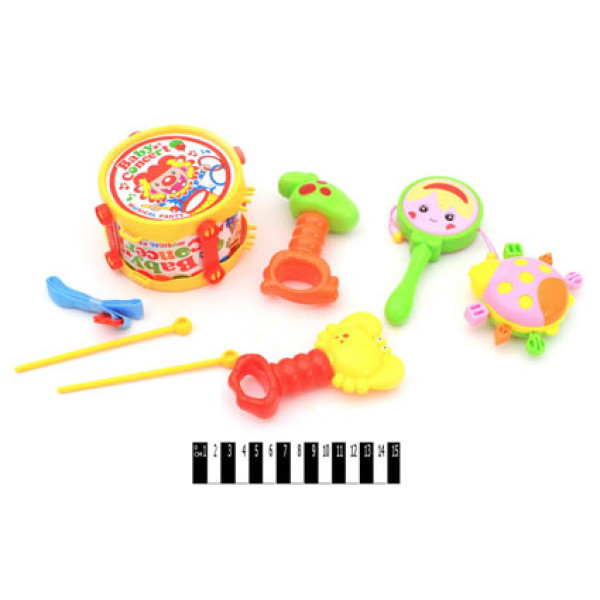 Набір "Брязкальця" комплект (8 шт) D36