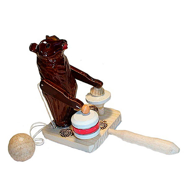 Гра-маніпулятор "Ведмідь барабанщик" 150-01-07 Гра-маніпулятор "Ведмідь барабанщик" 150-01-07