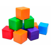 Кубики великі 9 шт BAMSIC 020