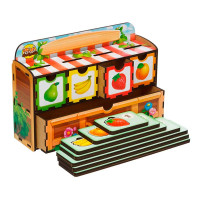 Сортер Комодик – рахунок 2 з дерева ПСД070 Сортер Комодик – рахунок 2 з дерева ПСД070