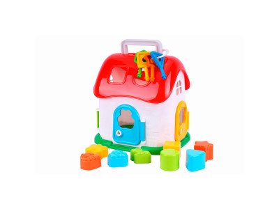 Сортер Технок "Будиночок" 12 елементів 6719