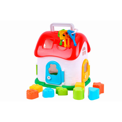 Сортер Технок "Будиночок" 12 елементів 6719 Сортер Технок "Будиночок" 12 елементів 6719