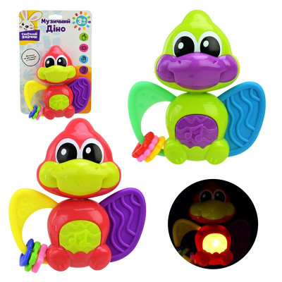 Брязкальце муз."Сонячний зайчик" на батарейках PL-724-72