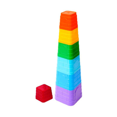 Пірамідка різнокольорова 4654