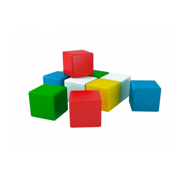 Кубики Технок "Веселка" пластикові 1684