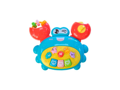 Іграшкове Піаніно дитяче Крабик на батарейках 8815-C_Blue