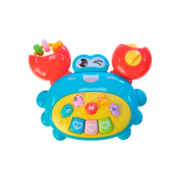 Іграшкове Піаніно дитяче Крабик на батарейках 8815-C_Blue