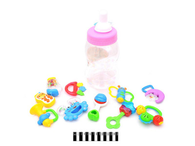 Набір брязкалець у колбі 10 шт 333-6